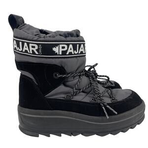 PAJAR Canada GALAXY Women's Snow Boots in Black/Grey Size US 7-7.5 EU 38